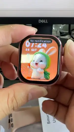 Square wholesale smart watch sample sourced from China for Nigeria buyers