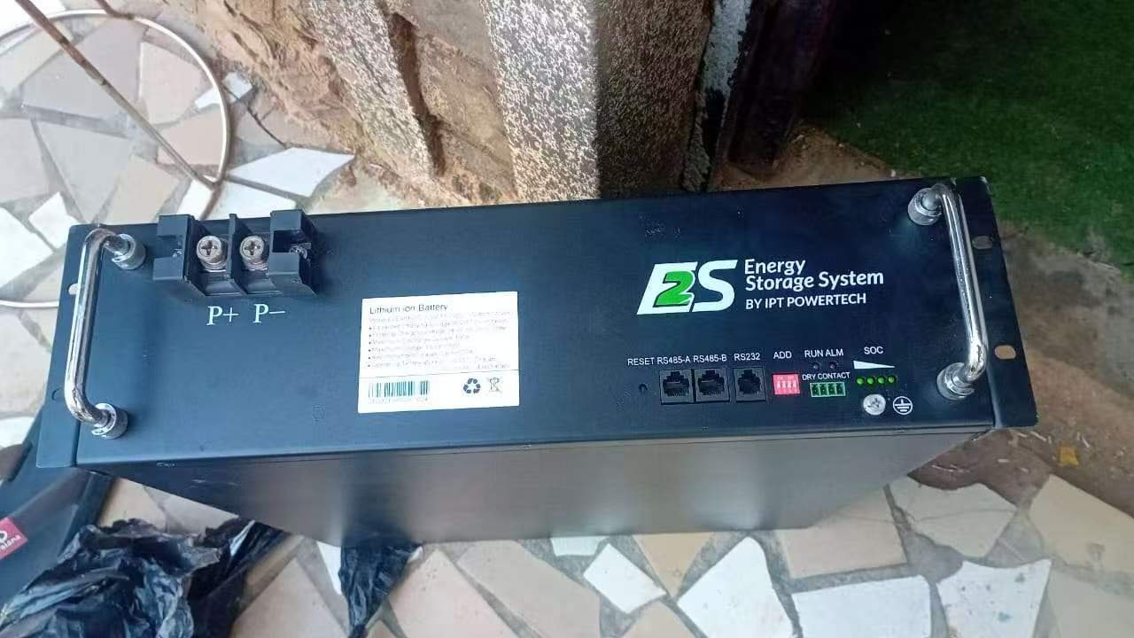 Lithium battery units and packaging shown in a real Nigeria sourcing case